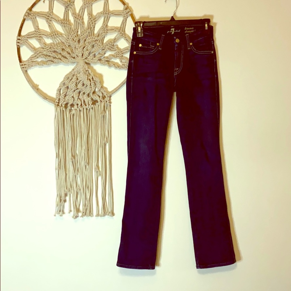 7 For All Mankind Kimmie Straight Leg Jeans